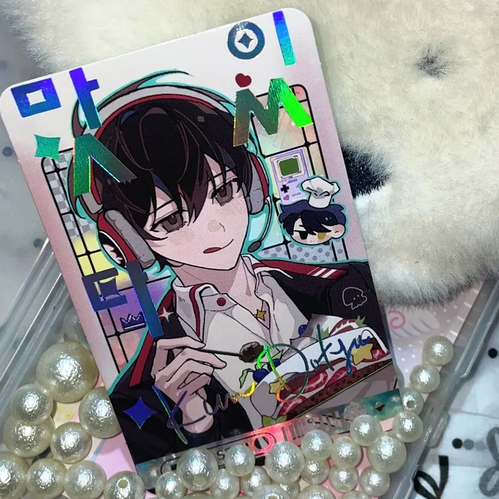 อะนิเมะ Omniscient Reader's Viewpoint Kim Dokja Yoo Joonghyuk คอสเพลย์การ์ดตัวเลข Photocard รวบรวม Prop