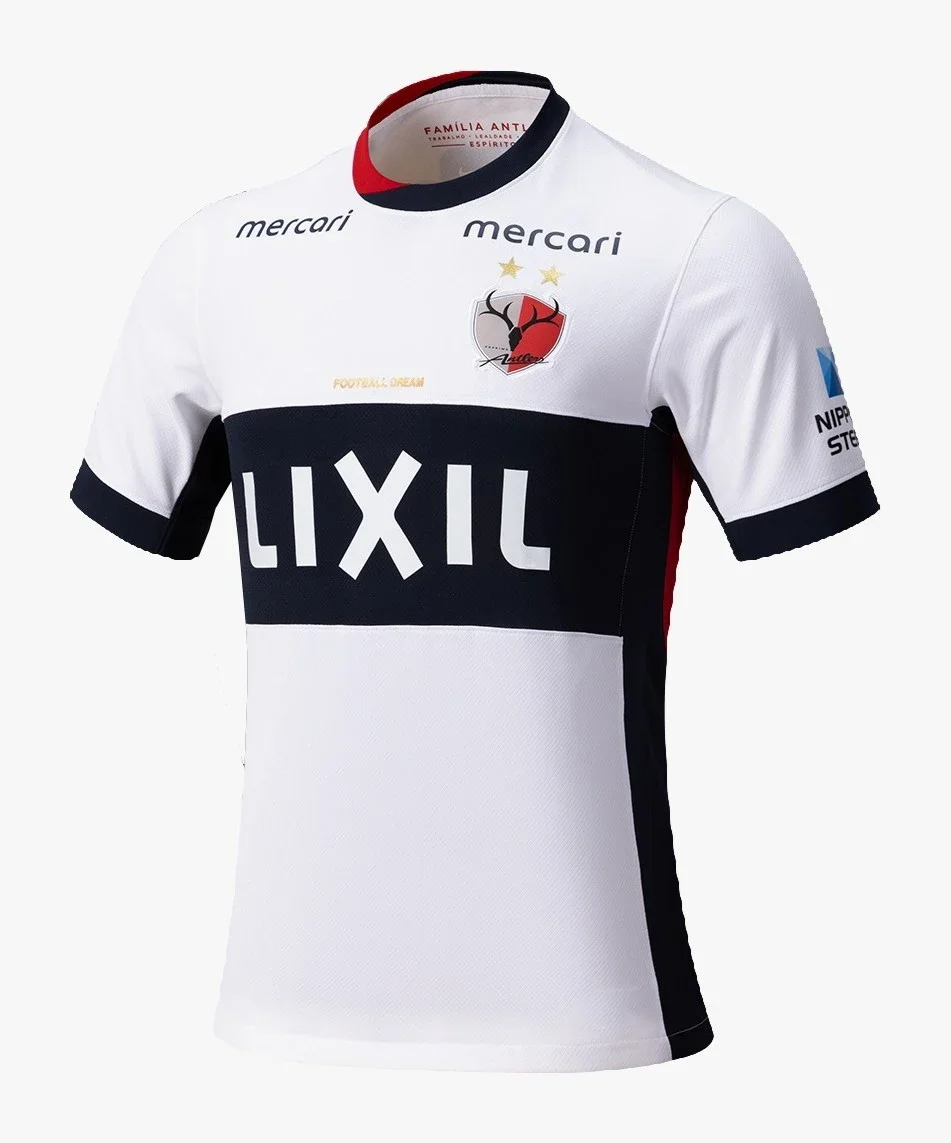 

Новая футбольная футболка Kashima Antlers, спортивные повседневные футболки с круглым вырезом и короткими рукавами, футболки для всей семьи и детей