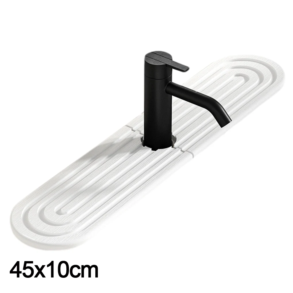 

Stone Drying Mat Kitchen Faucet Guard Quick Absorbent Prevents Moisture Faucet Mat For Kitchen Sink