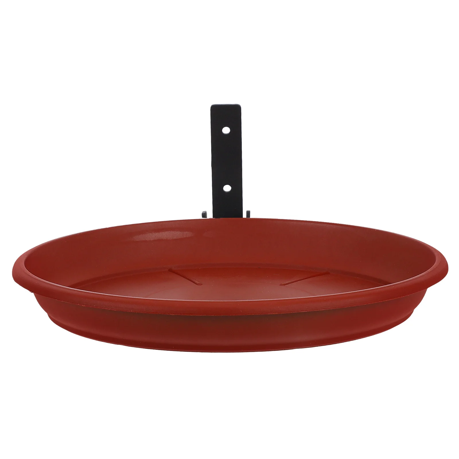 

Outdoor Birdbath Bowl Hanging Bird Feeder White Multifunctional Tray for Garden Deck Yard Bird Feeding Bathing