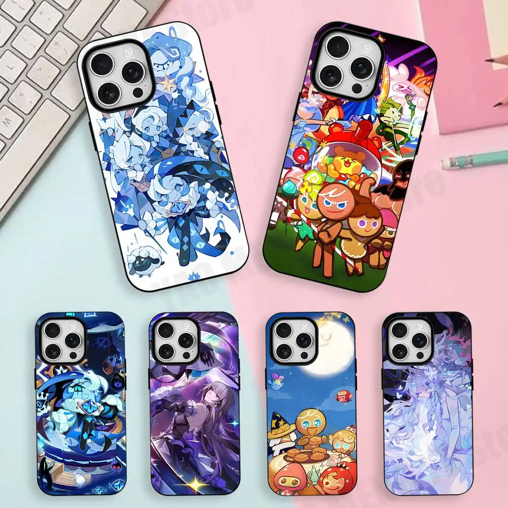 

Cookie R-Run K-Kingdom Silicone Soft Case For iPhone 17,16,15,14,13,12,11 Pro Max For Magnetic Shell Frosted Cover