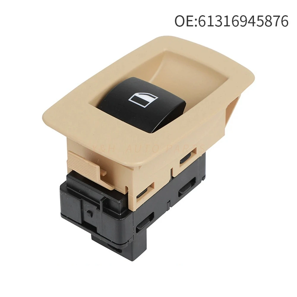 

Passenger Window Control Switch Lifter Button For BMW E70 E71 E72 E87 E89 E90 E91 E92 E93 1' 3' Series X5 X6 Z4 61316945876