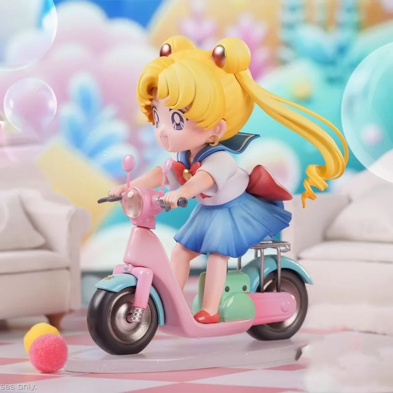 Sailor Moon anime dibujos animados lindo Tsukino Usagi estatuilla moda para niñas y decoración de escritorio personalizada ornamento regalo de vacaciones