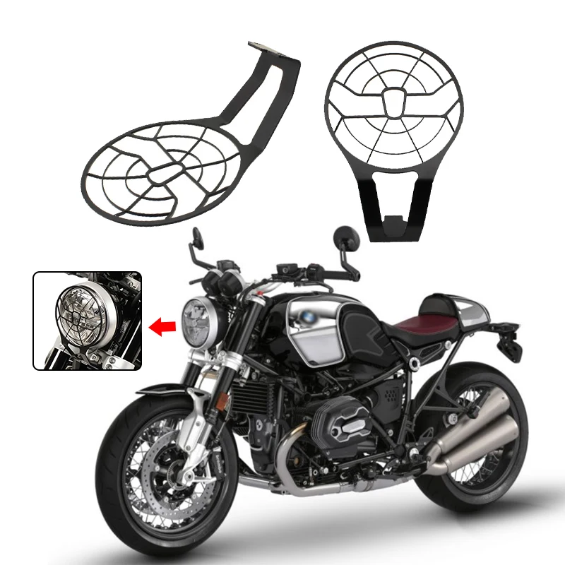 

R12 Motorcycle Headlight Head Light Guard Protector Cover Protection Grill For BMW R12 NINET R12NINET r12 ninet 2023 2024 2025