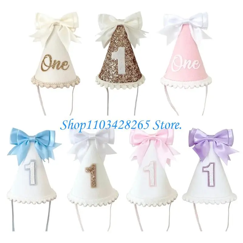 

G2TE Baby Birthday Hat Hate Soft Fabric Depanting Design для 1 года младенцев