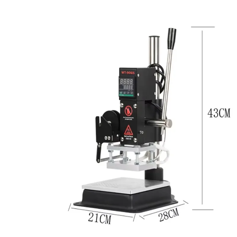 آلة ختم المعادن آلة ختم الجلود اليدوية آلة ختم الرقائق الساخنة #1