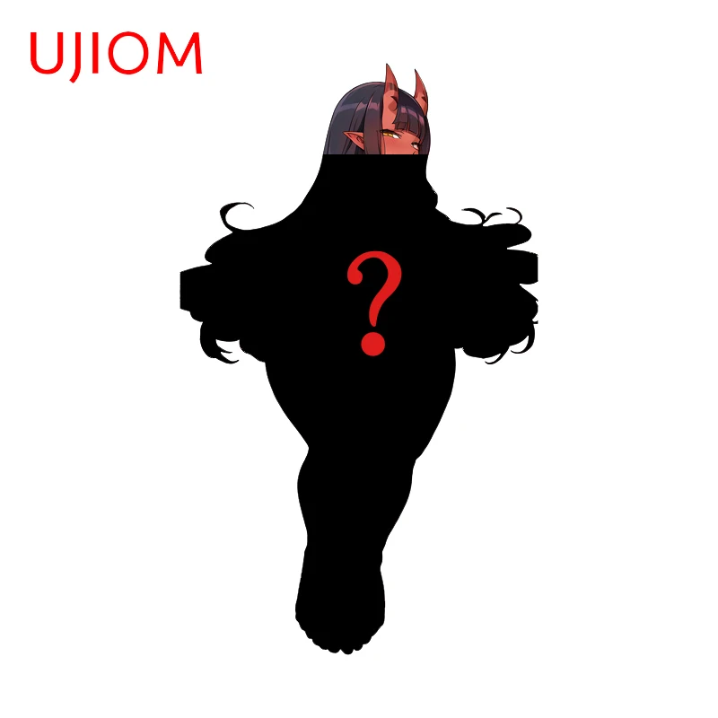 UJIOM Meru Anime Figure Wall Sticker Delicate Eye Catching Occlusion Scratch PVC Decal Suitable For Smooth Surface Decor