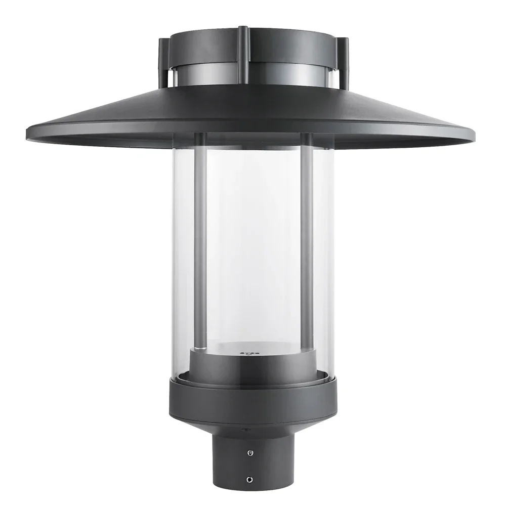 die-casting aluminum housing ETL listed led landscape lighting made in china led garden bollard pole lamp