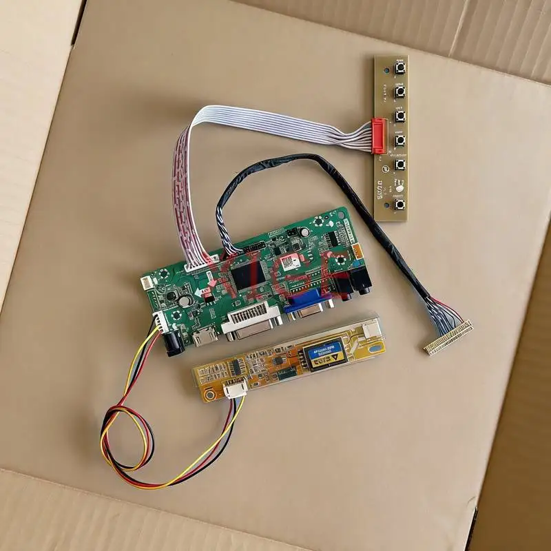 

Screen Drive Controller Board Fit QD15TL01 QD15TL03 QD15TL02 QD15TL04 VGA DVI HDMI 1280x800 1-CCFL 1280*800 30 Pins LVDS Kit DIY