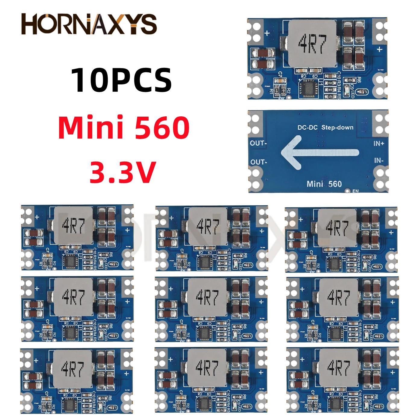 High Efficiency Output 3.3V 5V 9V 12V 5A mini560 Step Down DC-DC Converter Voltage Regulator Buck Stabilized Power Supply Module