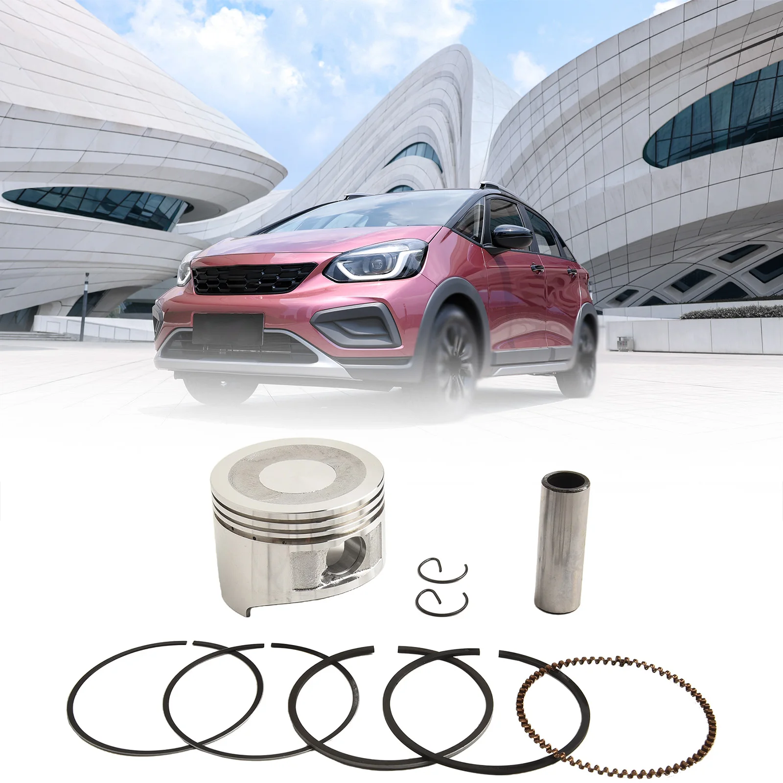 68mm Piston \Rings Kit For 196cc Clone For Honda For GX160 For GX200 Trimmer \Brush \Cutter \Mower \Part Accessories