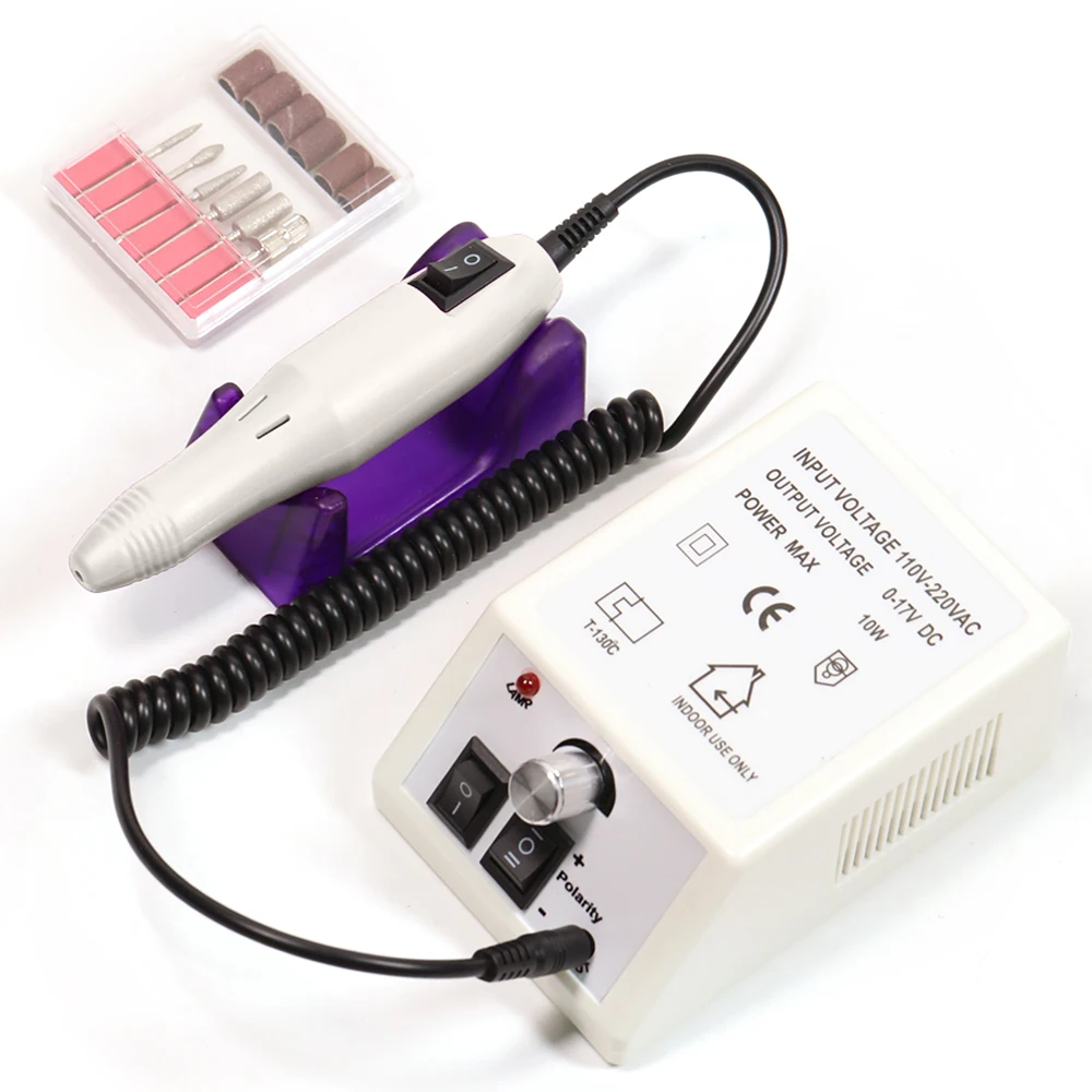 20000 RPM Professionele Nagelboormachine Set Nagelvijlen Boren Gel Polish Remover Gereedschap Geluidsarme Snijders Nagelvijl kit