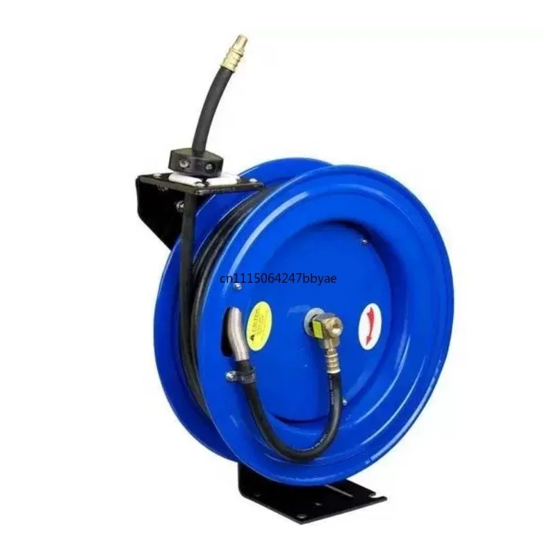 For 3/8''x15m Automatic Retractable Air Hose Reel Pneumatic Tube Winder
