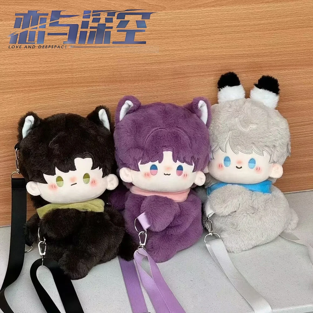 

Game Love And Deepspace Zayne Rafayel Xavier Cosplay Crossbody Bag Backpack Plush Doll Handbag Shoulder Bags Unisex Purse Gifts