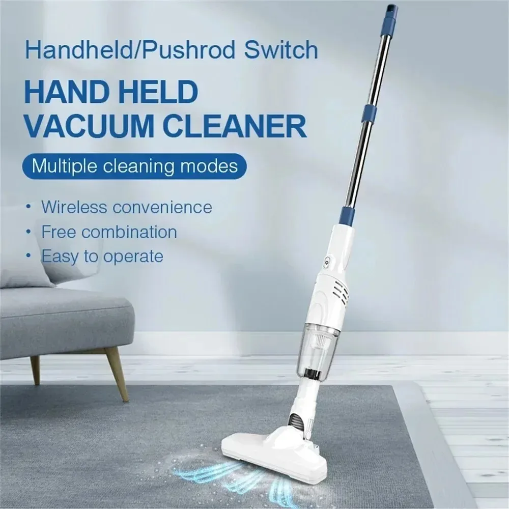 Wireless Vacuum Cleaner Portable Handheld High Power Strong Suction Dust Cleaning Machine Home & Car Dual Use