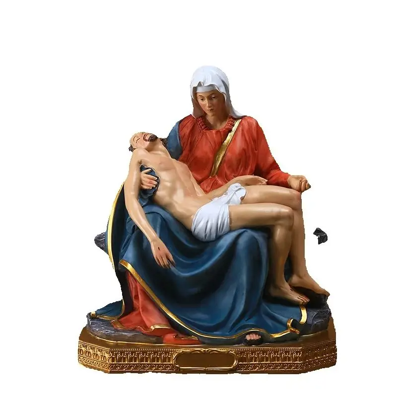Cross-border Supply 21.8CM High Classical Character Scene Ornament Interior Decoration Gifts Gifts Resin Crafts
