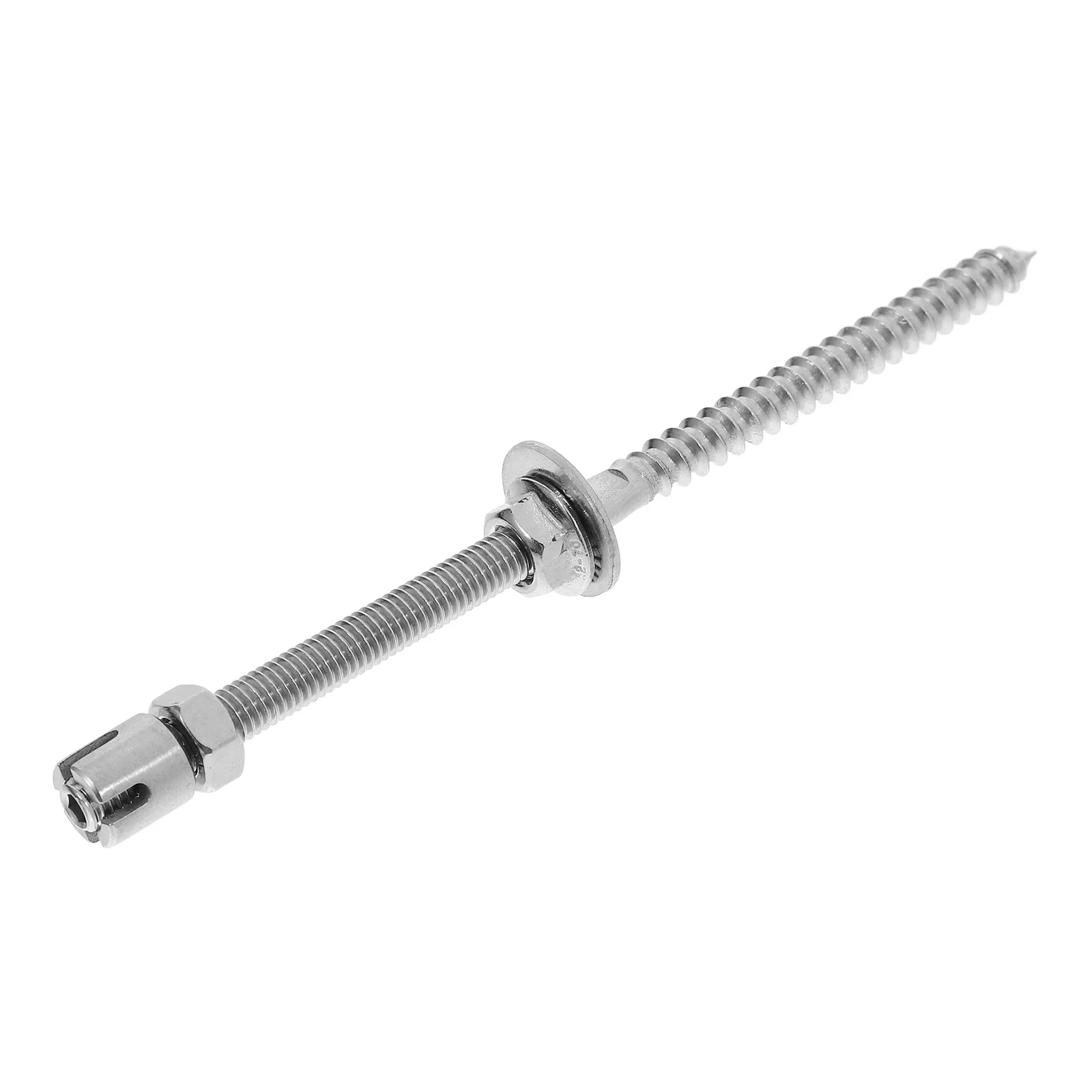 

Cross Clamp Fixing Fixture Stainless Steel Wall Wire Trellis Screw Garden Climbing Plants Accessories Vine Anchor Metal