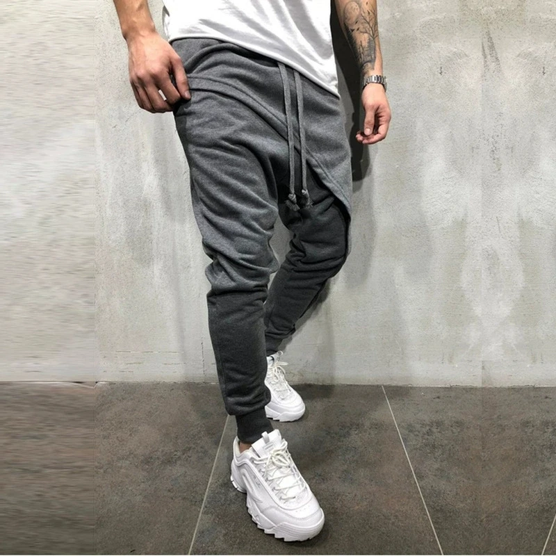 Męskie spodnie cargo streetwear hip hop spodnie dresowe męskie spodnie średniowieczne modne spodnie wielokolorowe spodnie z kieszeniami spodnie dresowe — zdjęcie 6