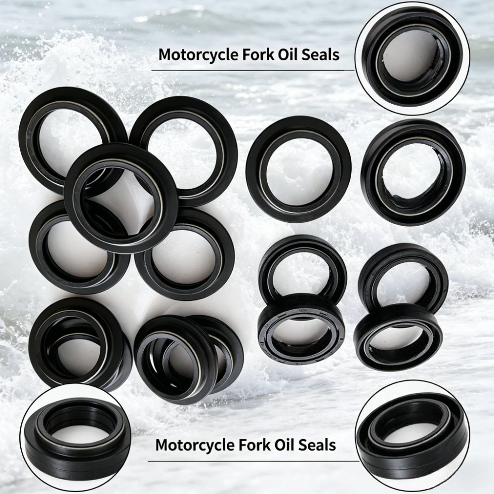 

2/4/8pc Front Fork Shock Damper Oil Seal & Dust Cover For Ducati Panigale V4S Speciale Corse V4R Streetfighter V4S 2018-2020