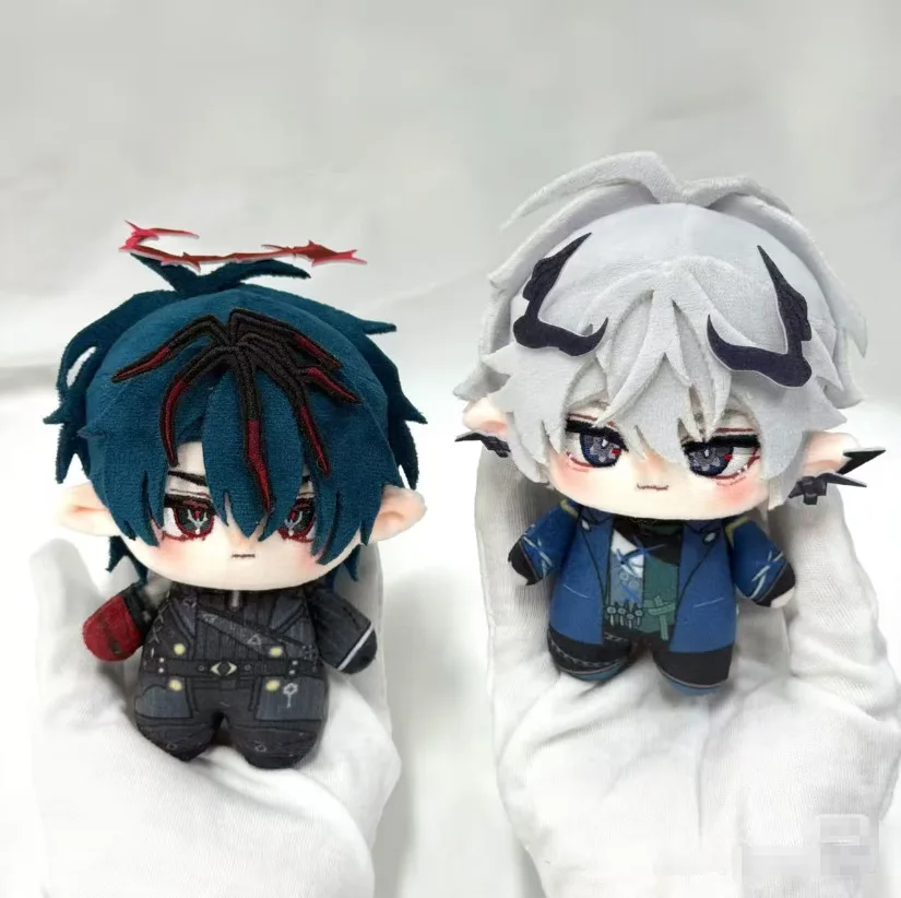 10cm Cotton Doll Plush Arknights: Endfield Camille Fan-Made Plushie Keychain Cute Anime Game Merch Stuffed Doll Gift