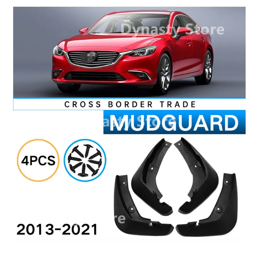 

Car Mudguards For MAZDA 6 Atenza ABS Mud Guards Fender Flare Mudflaps Exterior Parts Auto Accessories