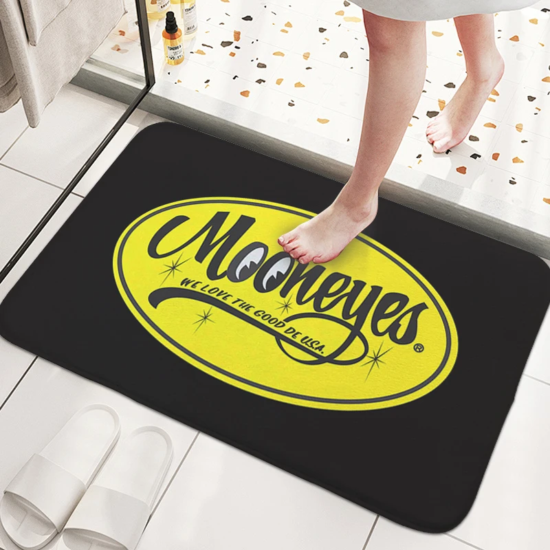 Bathroom Mat G-Moooneyes Balcony Kitchen Hallway Rug Custom Doormat Entrance Door Slip-resistant Living Room Corridor Carpet