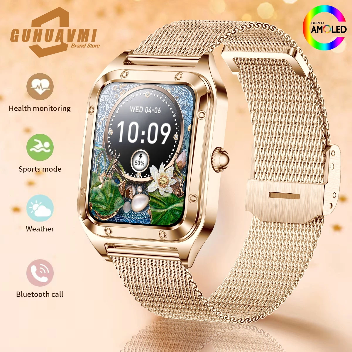 2024 New For HUAWEI High-end Luxury Women Smartwatch 1.57\