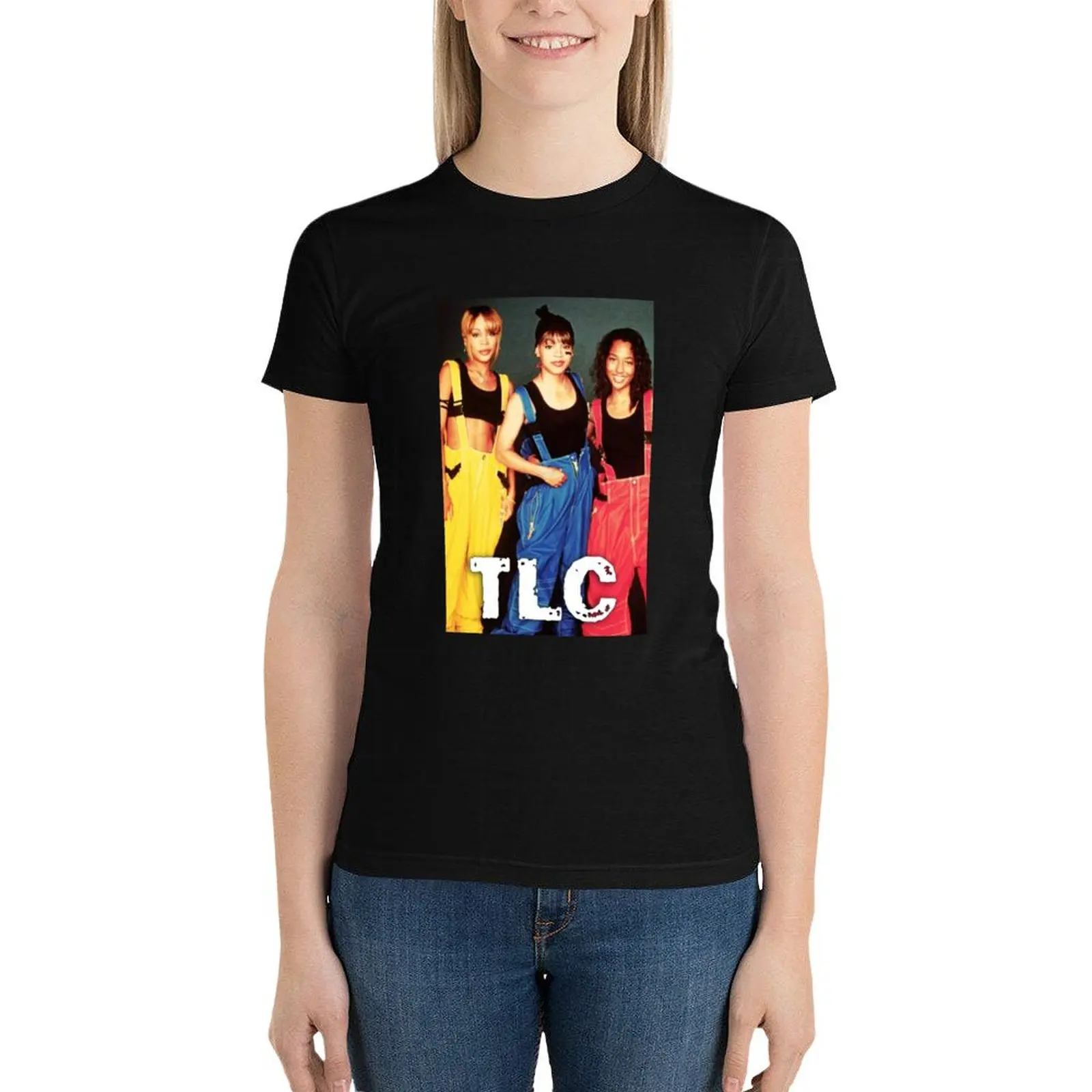 

Tlc Girl Group 12 T-Shirt lady clothes cute clothes t shirts for Women