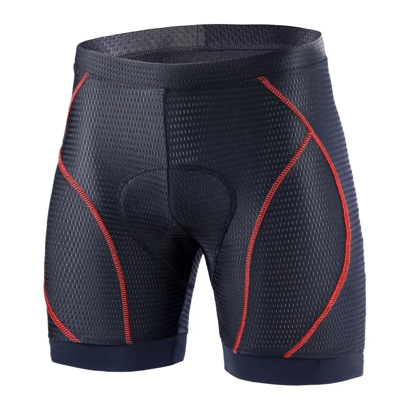 Men Bike Padded Shorts Bicycle Men Underpants Mountain Bike Riding Shorts Road Shorts Silicone Cushion Comfortable Breathable