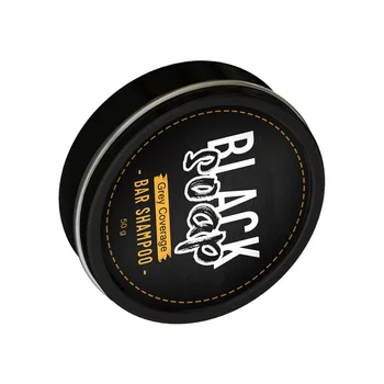 ソフトブラックヘアリモデル石鹸、灰色の髪の除去、根のための根、成長