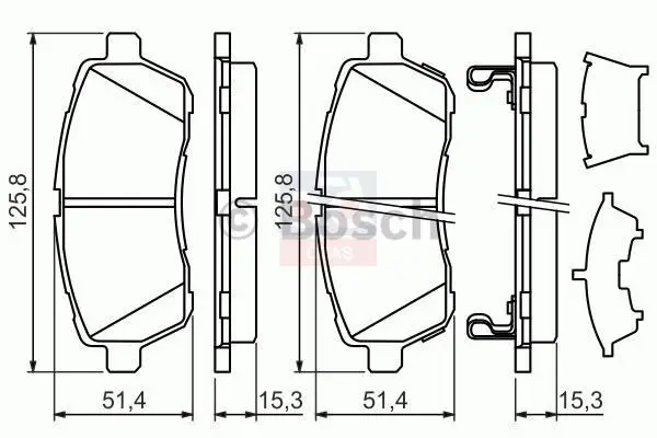 986494321 for brake BALATA ON 07 MATERIA-SIRION-