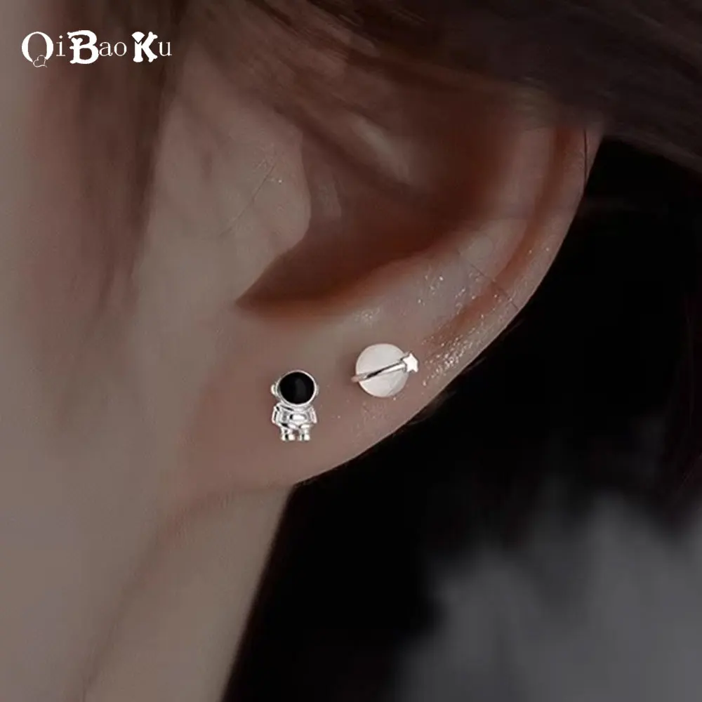 

New Silver Women's Earrings Trendy Ear Accessories Cute Design Simply Creative Birthday Gift Jewelry 2025