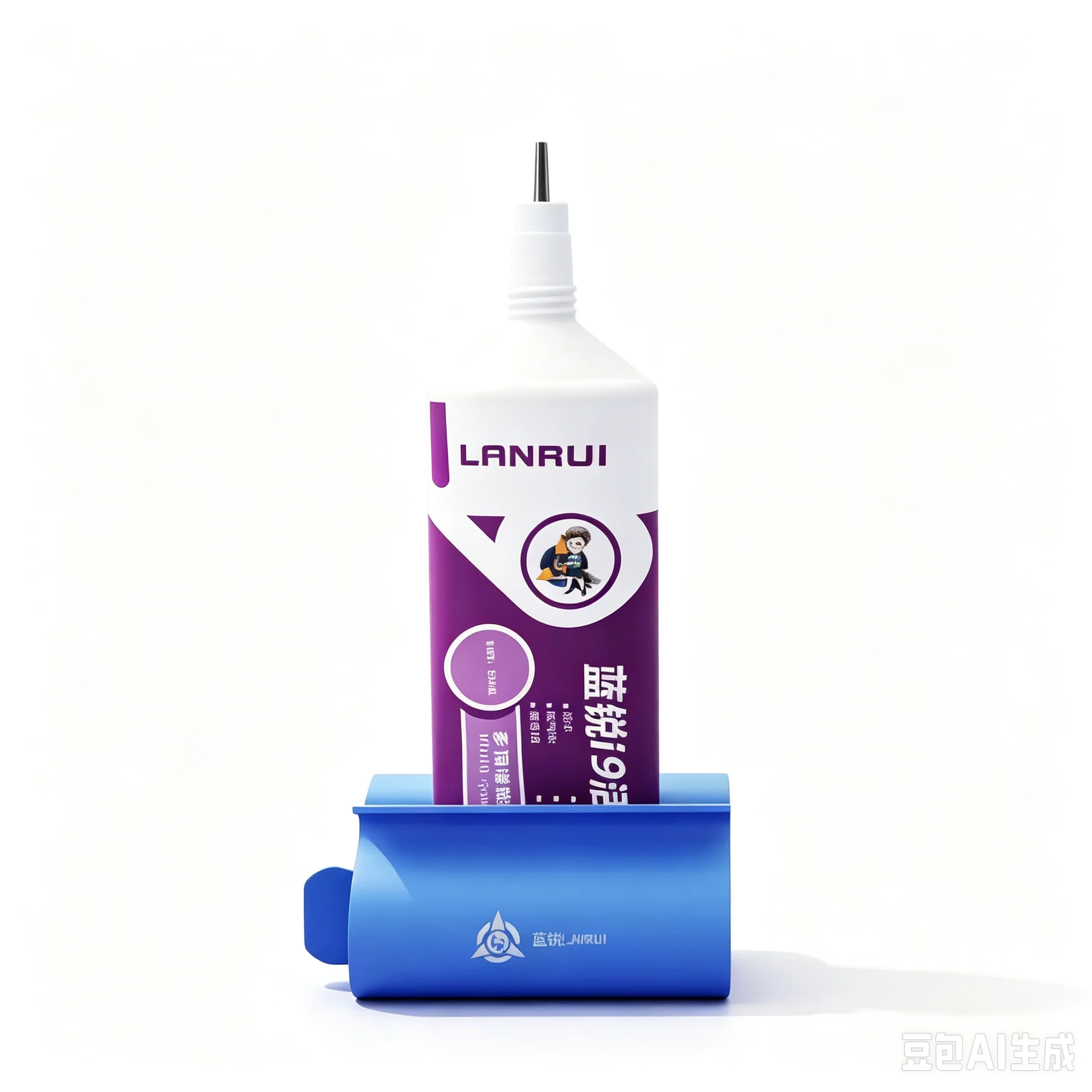 Lanrui Metal Glue Extruder Solder Paste Extruder I9 Rotary Convenient Glue Saving Enhancer Mobile Phone Repair