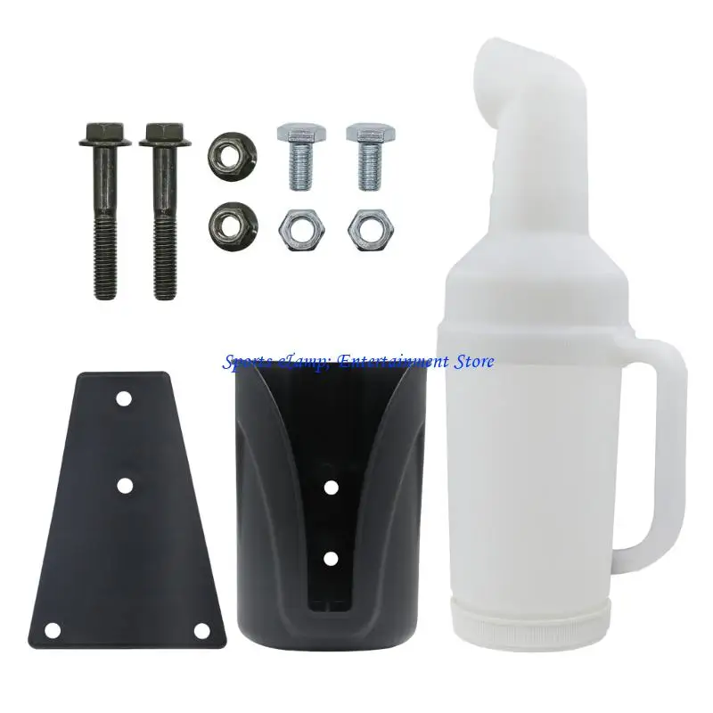 G7NF Geräumige Golfwagen-Sandflasche mit für einfache Sandabgabe, inklusive stoßdämpfender Basis-Montageteile – Detail 10