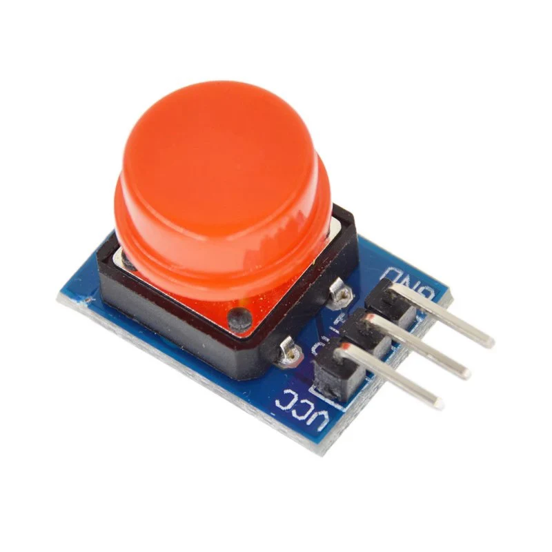 5pcs 12X12MM Big key module Big button module Light touch switch module with hat High level output for arduino