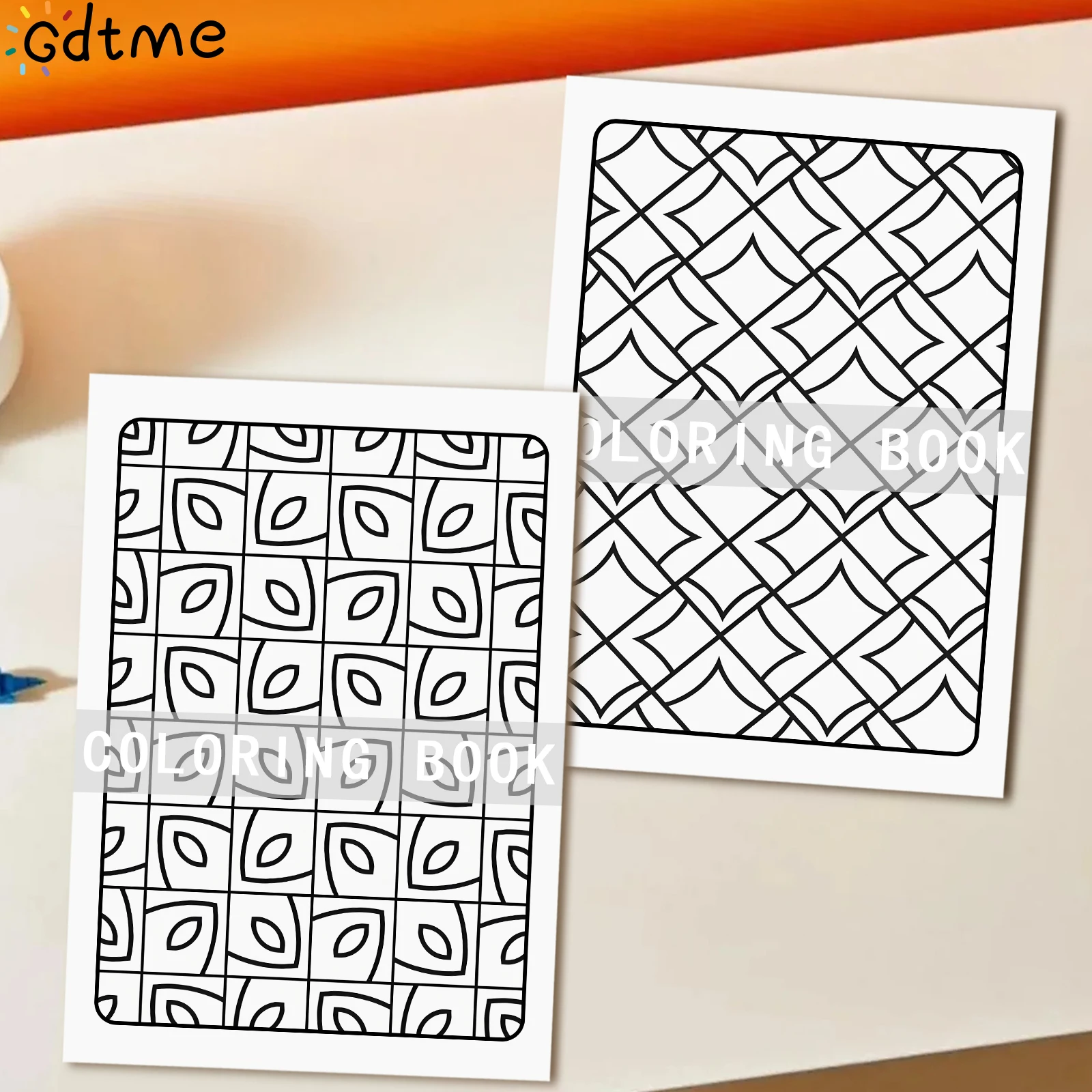 SATISFYING PATTERNS Malbuch zur Stressabbau – Kunsttherapie gegen Angstzustände und Achtsamkeit mit kreativen Malseiten – Detail 7
