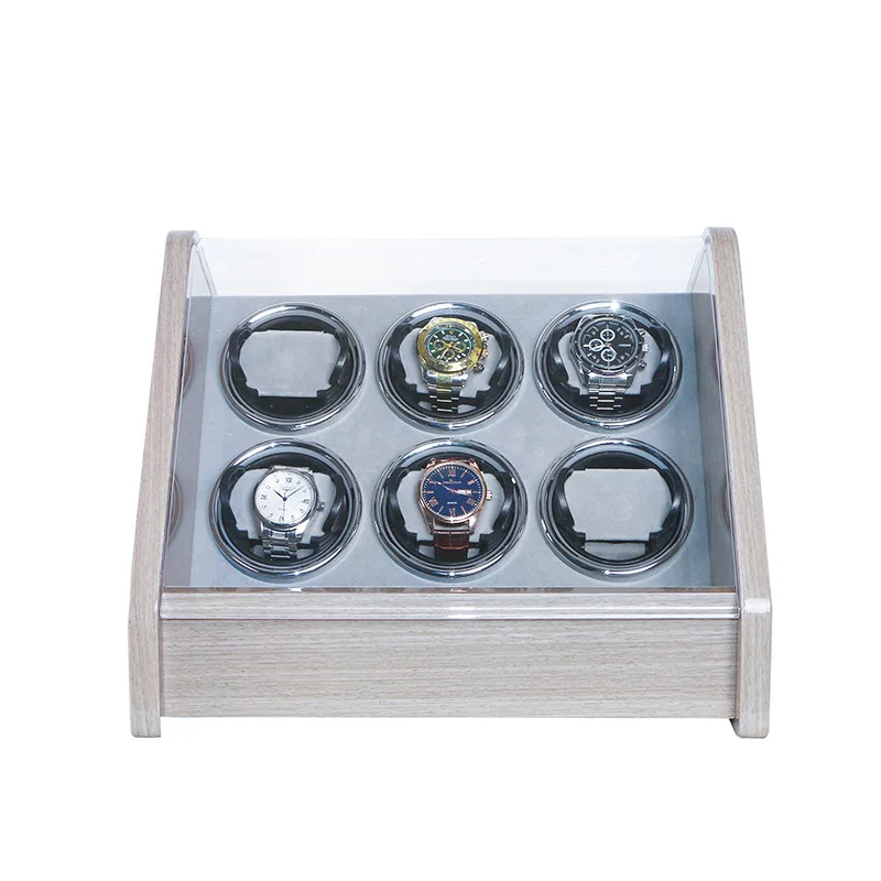 Automatic Watch Winders Wooden Display Mechanical Watches Winding Wrist Watch Showcase Storage Box Men's Watches Organizer