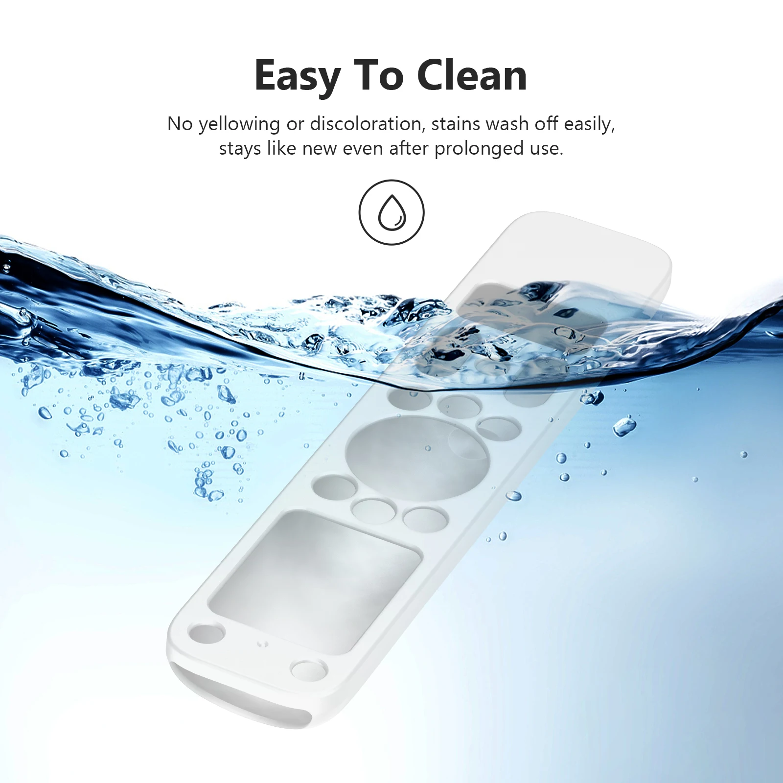 

Soft Silicone Case Housing for Homatics Box R 4K Remotes NonSlip Texture Shell Protective Covers