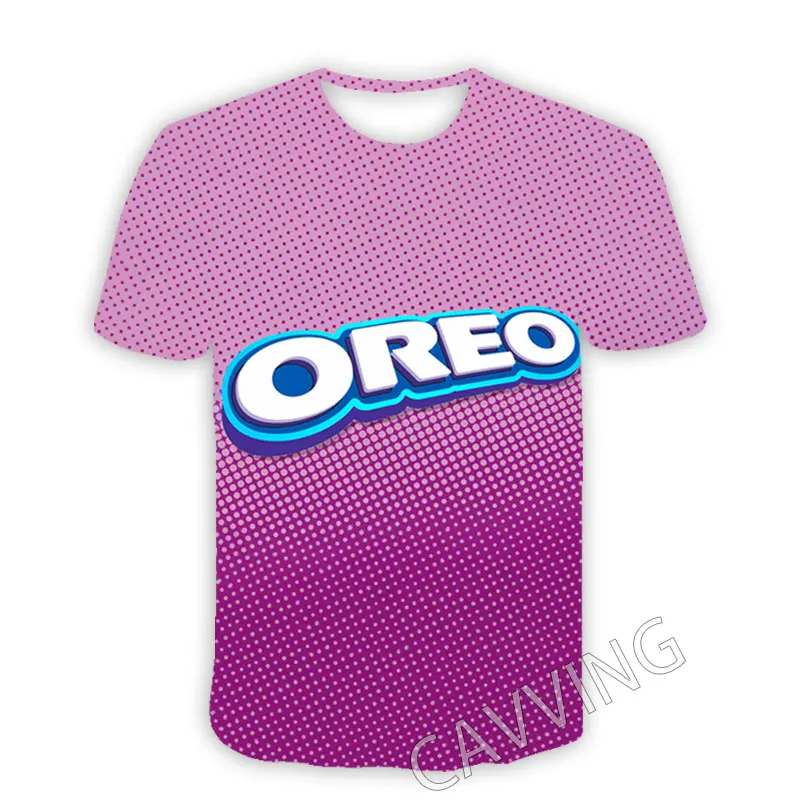 CAVVING 3D Printed  OREO  Casual T-shirts  Hip Hop T Shirts Harajuku Styles Tops Clothing for Men/women