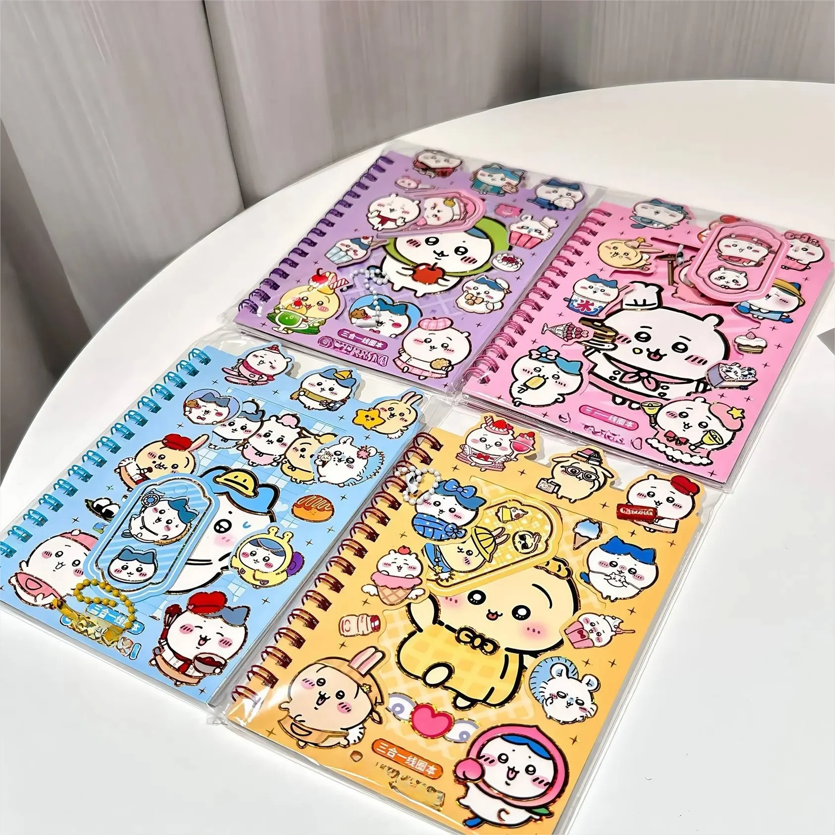 Niedliches Yiji Sticker-Notizbuch 3-in-1 Cartoon Hochwertige Aufkleber Tagebuch Planer mit lustigen Stickers für DIY-Schreibwaren – Detail 3