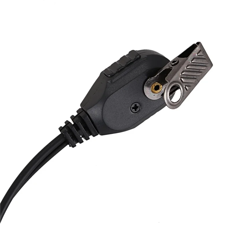 2X Fbi Acoustic Tube Earpiece Headset Mic For Yaesu Vertex Vx-3R Vx-5R Vx-8Gr Vx2r-A74Z