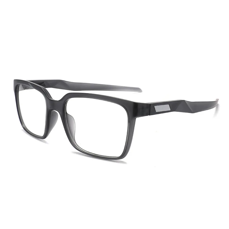 JMISUS Custom Men Prescription Sports Glasses TR90 Square Frame with Blue Light Filter Lenses for Computer Work and Screen Use