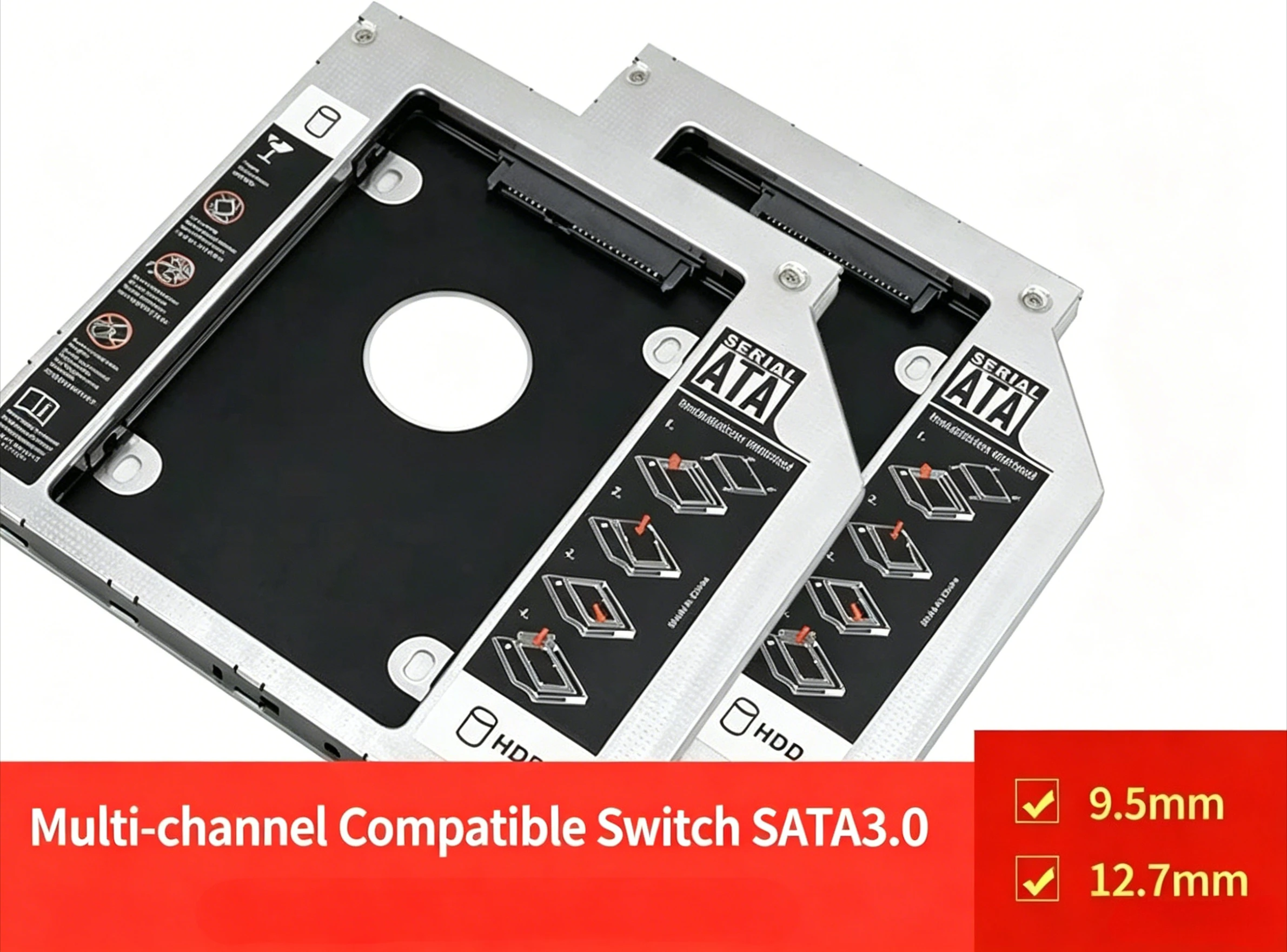 

Optical Bay Hard Drive Caddy Adapter for Samsung 355V5C 300E4A 355V4C 300E4X Laptop