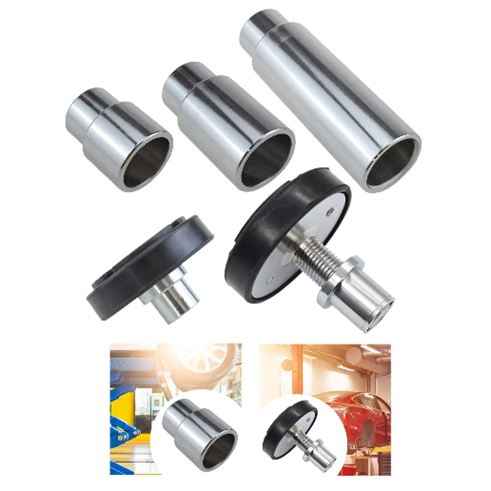 Car Jacking Pad Heightening Column Metal Stable Lift Foot Adapter for Garage Lifting Equipment