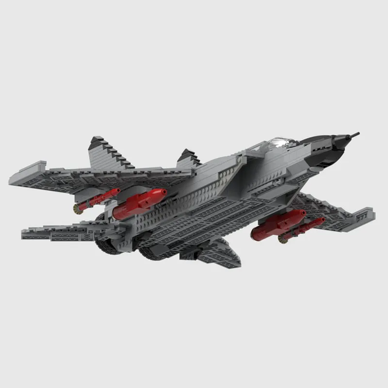 

1058pcs MOC MiG-25 Building Blocks Toy to Develop Patience and Concentration Christmas toy Gift STEM Educational Constructing