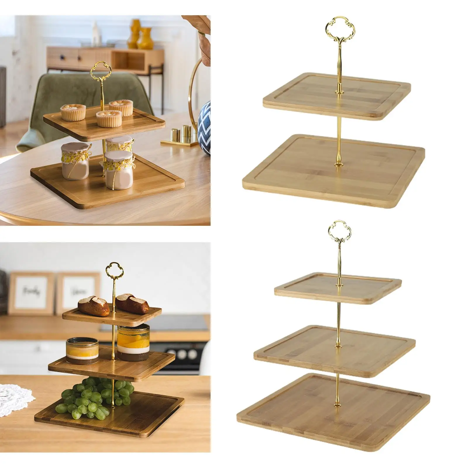 Servindo Suporte para Ferramentas de Cozinha, Cookie Rack, Recipiente De Armazenamento, Tiered Cupcake Stand para Casamento, Tea Party Snack, Baby Showers Fruit