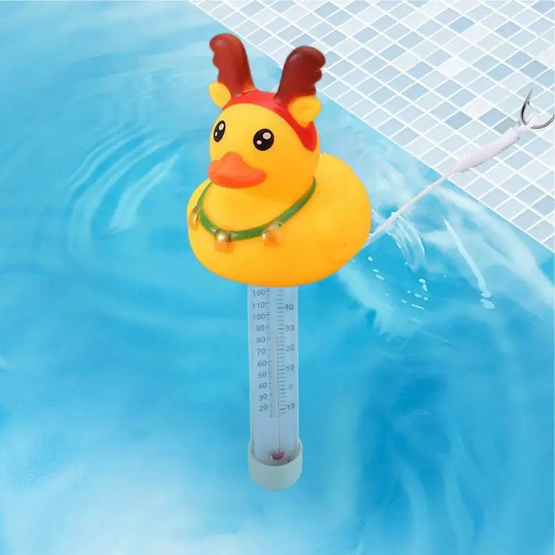 Floating Pool Thermometer Kids Bath Temperature Meter Floating Water Temperature Gauge For Hot Tub Spa Outdoor Indoor accessory