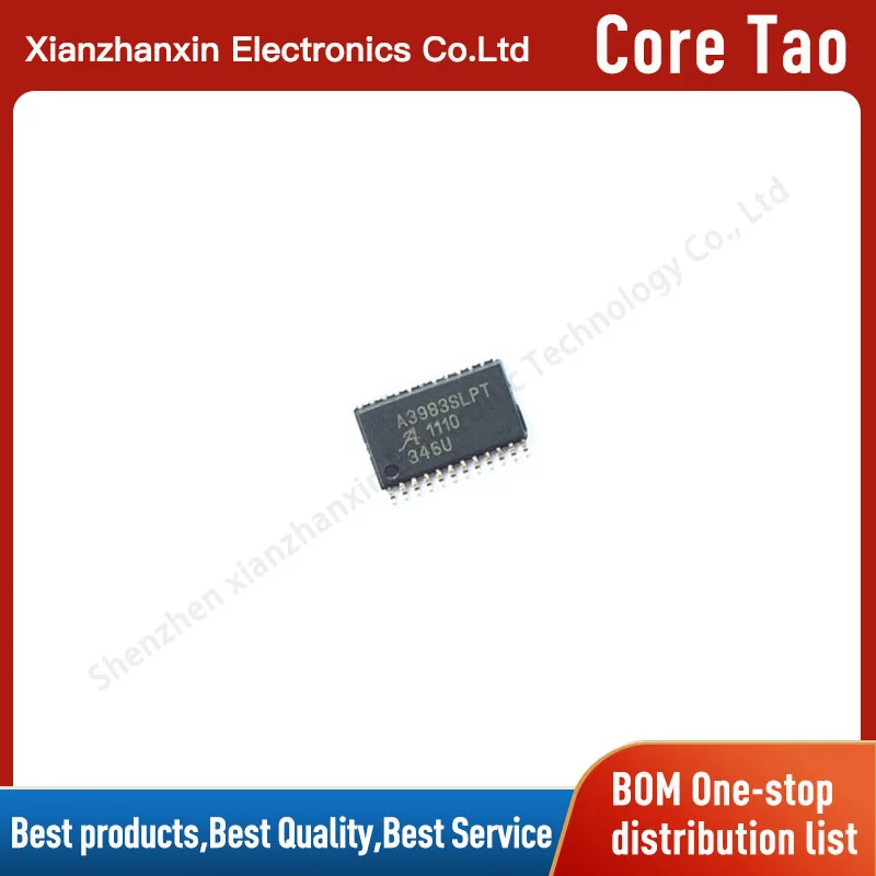 1~5PCS/LOT A3983 A3983SLP A3983SLPT TSSOP24 Stepper motor driver chip patch