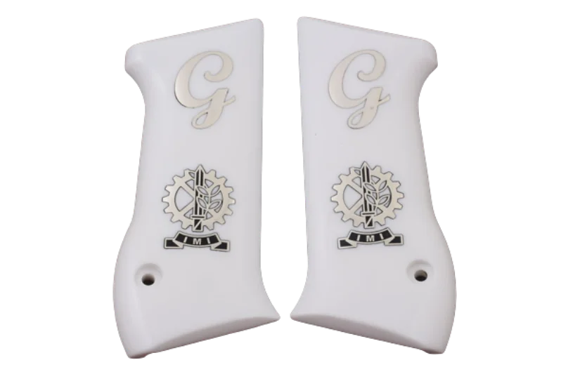 

KSD Brand Jericho 941 F / FS Compatible White Acrylic Grips