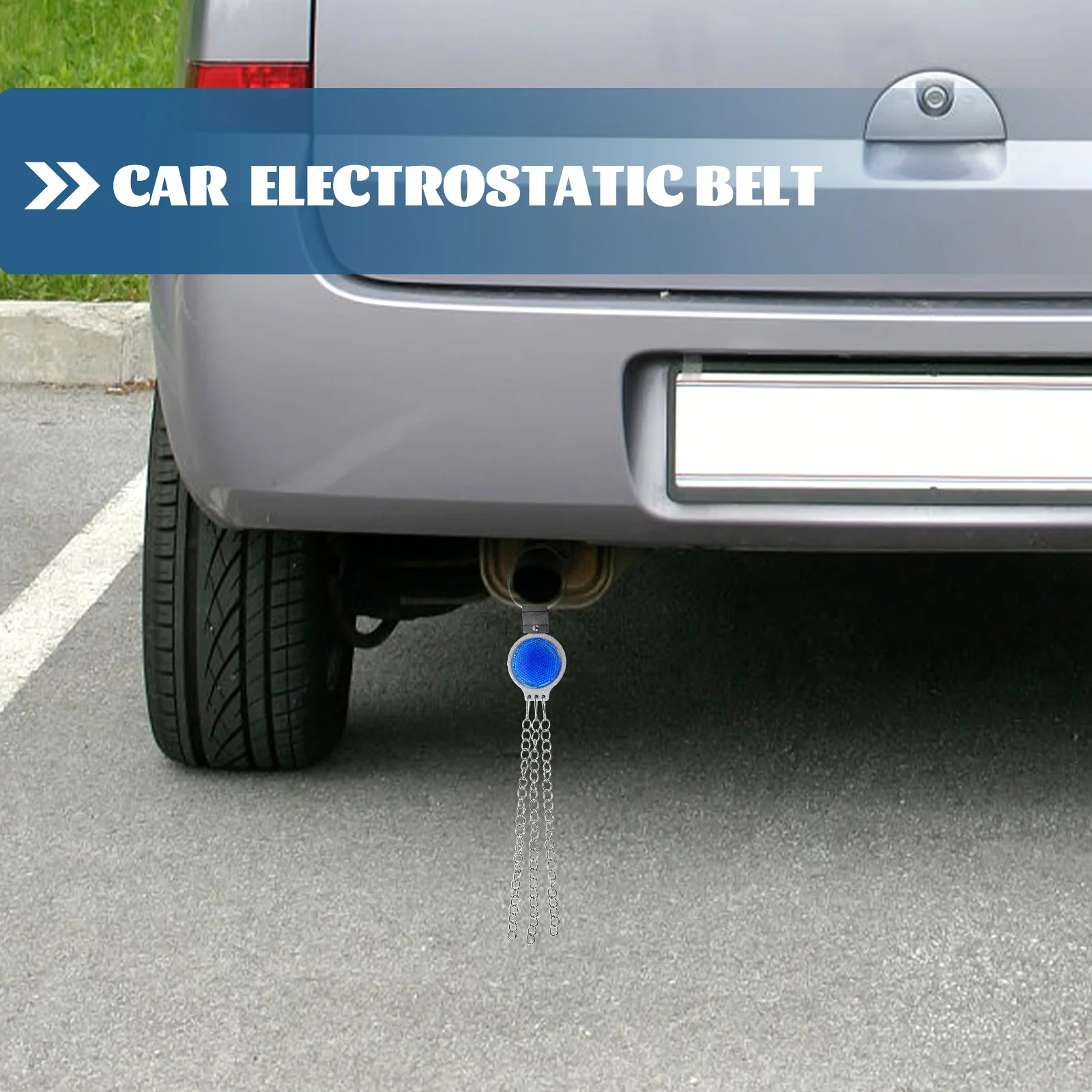 

Long Lasting Affordable Electrostatic Belt Static Eliminator Car Anti Static Strap Hanging Type Grounding Strips For Winter Red